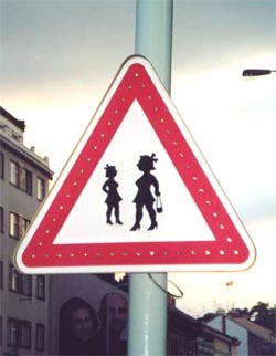 Caution: Chicks Walking!